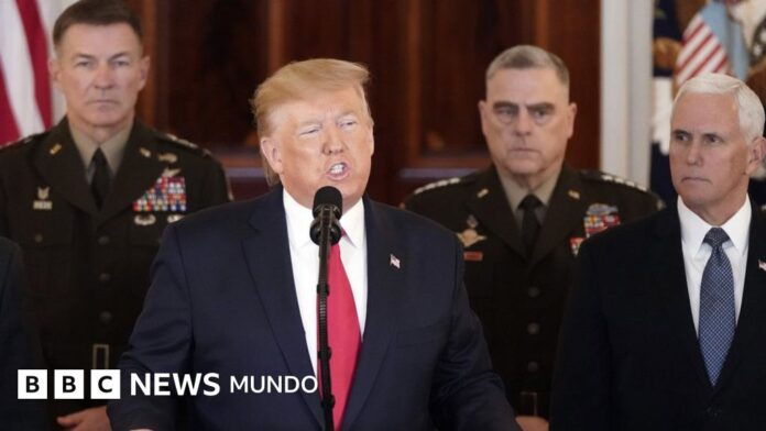Ataque de Irán a bases de EE.UU.: Trump dice que no hubo víctimas...
