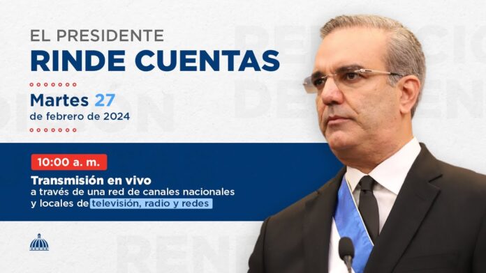Rendición de Cuentas del Presidente Luis Abinader - 2024.