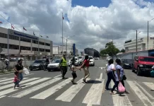 DIGESETT pone control en cruce peatonal de la Kennedy y San Martín