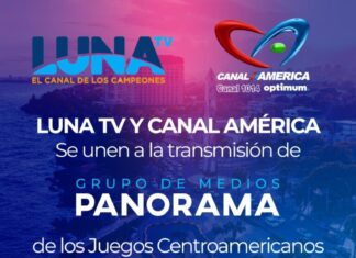 Luna TV Canal 25 y Canal América se unen a Grupo de Medios Panorama para transmitir Juegos Centroamericanos y del Caribe Santo Domingo 2026