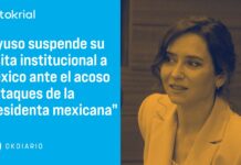 Ayuso denuncia el «intolerable abandono» sufrido en México por el Gobierno de Sánchez: «Nos han puesto en peligro»